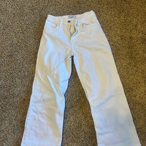 Just Black Women's Cream Ankle Jeans